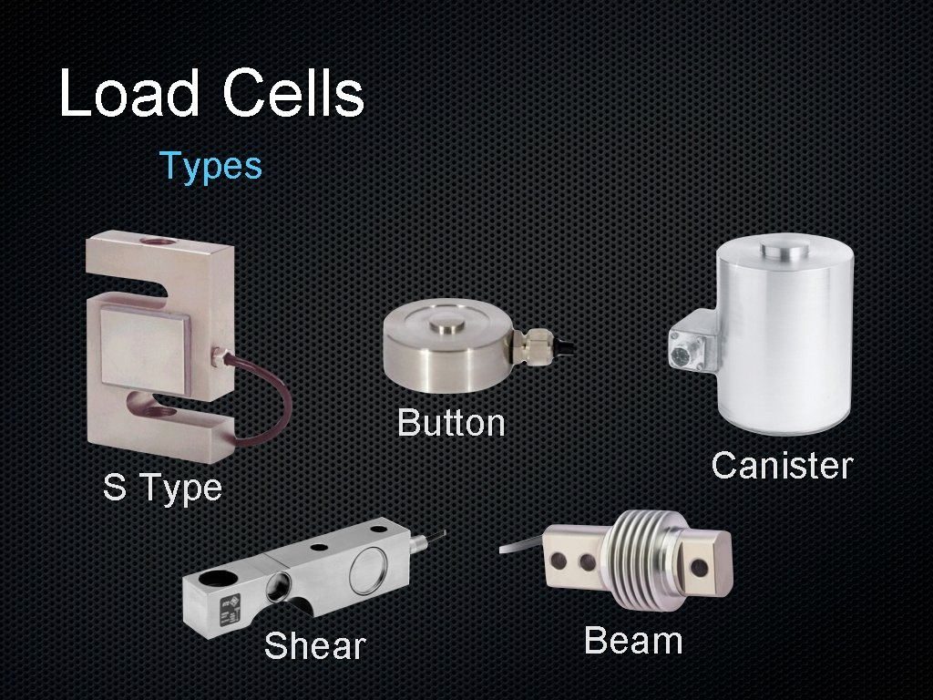 Load Cells Types Button Canister S Type Shear Beam 