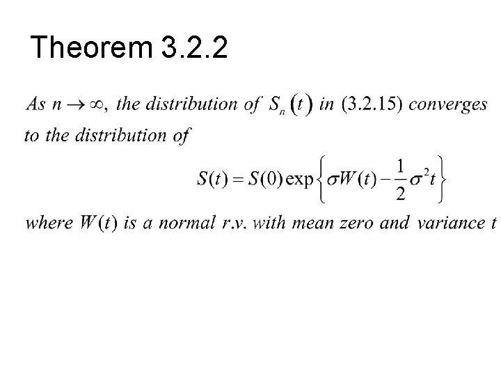 Theorem 3. 2. 2 