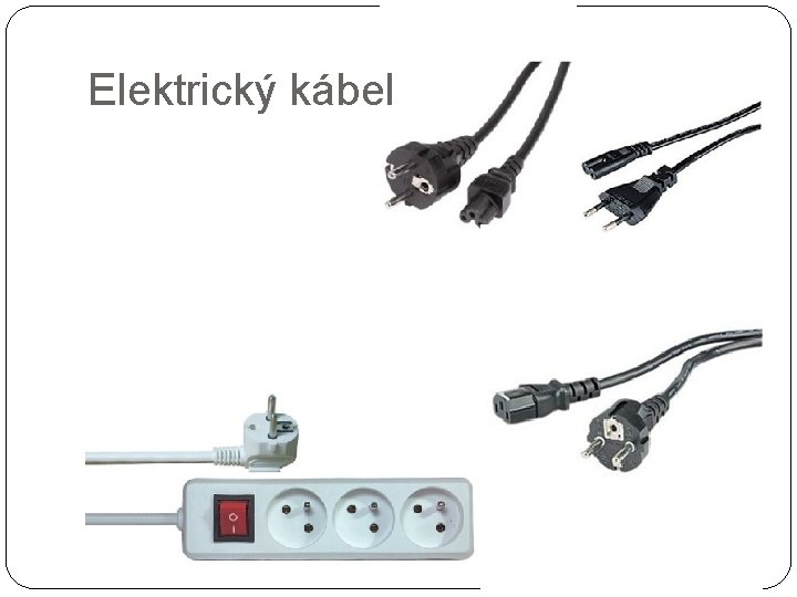Elektrický kábel Elektrický kábel