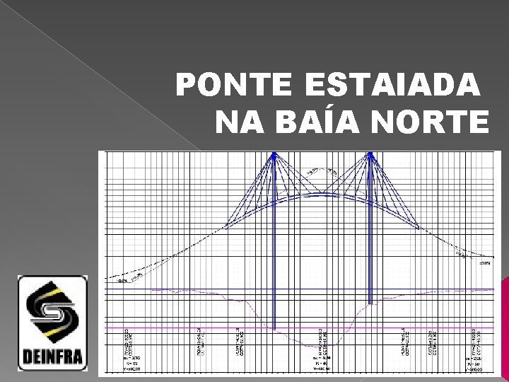 PONTE ESTAIADA NA BAÍA NORTE 