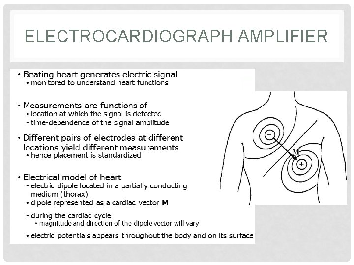 ELECTROCARDIOGRAPH AMPLIFIER 