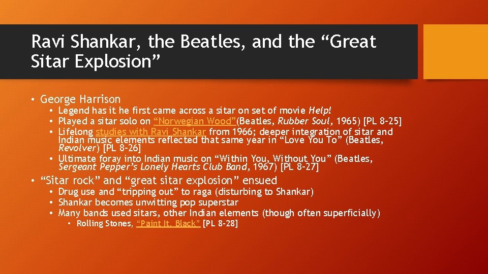 Ravi Shankar, the Beatles, and the “Great Sitar Explosion” • George Harrison • Legend