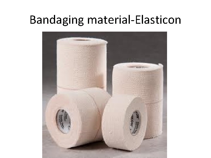Bandaging material-Elasticon 