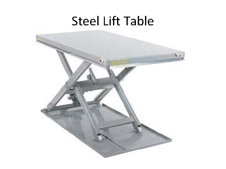 Steel Lift Table 