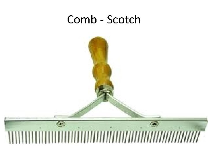 Comb - Scotch 