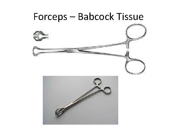 Forceps – Babcock Tissue 