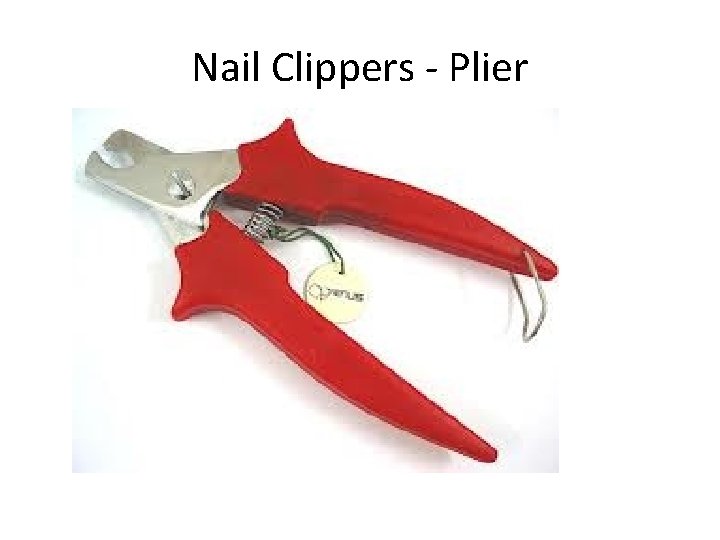 Nail Clippers - Plier 