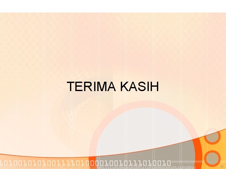 TERIMA KASIH 22 
