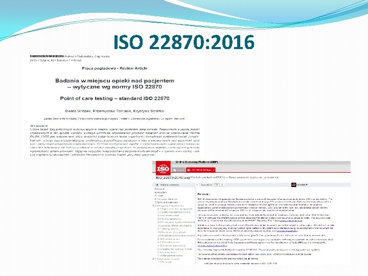 ISO 22870: 2016 