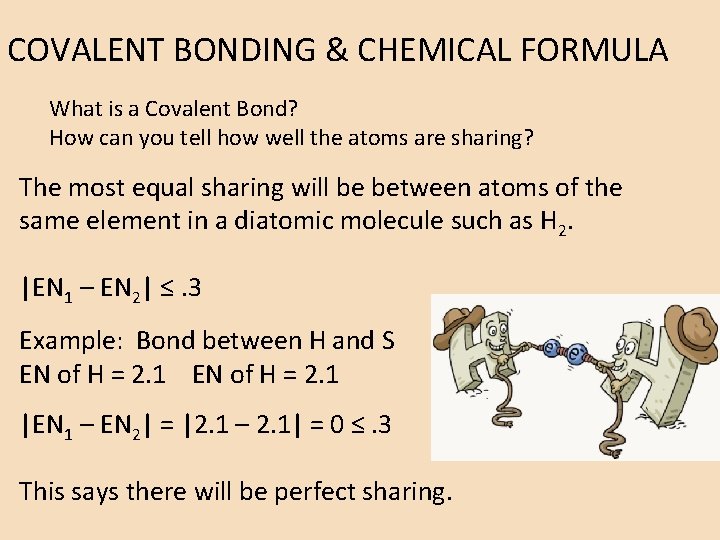 COVALENT BONDING & CHEMICAL FORMULA What is a Covalent Bond? How can you tell