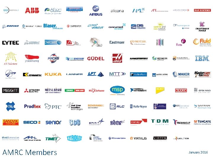 AMRC Members 17 January 2016 