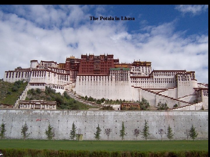 The Potala in Lhasa 