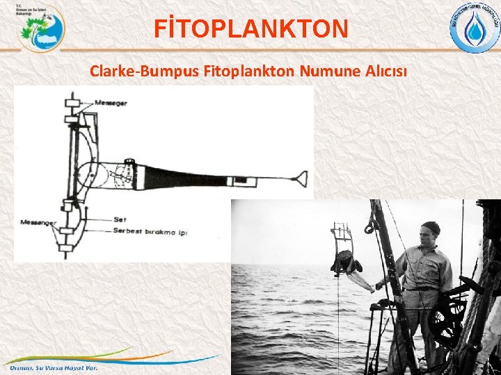 FİTOPLANKTON Clarke-Bumpus Fitoplankton Numune Alıcısı 19 