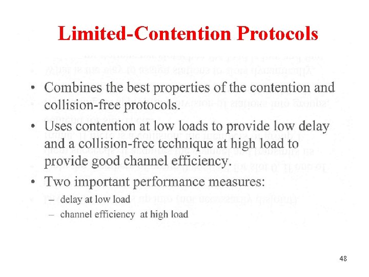 Limited-Contention Protocols 48 