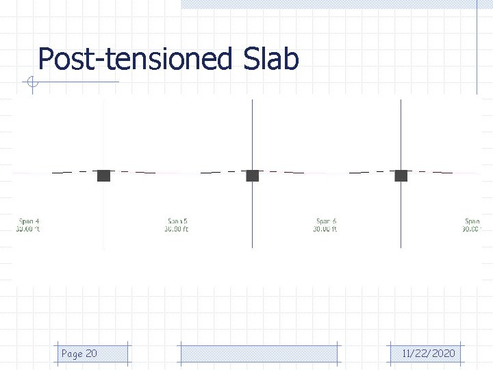 Post-tensioned Slab Page 20 11/22/2020 