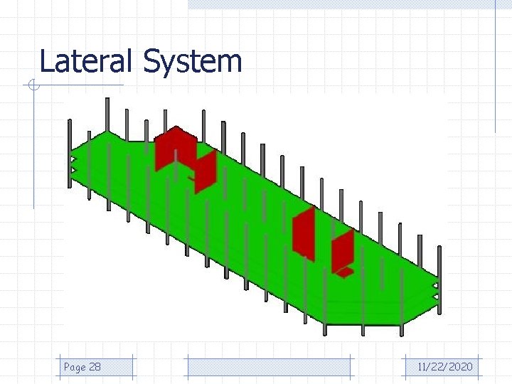 Lateral System Page 28 11/22/2020 