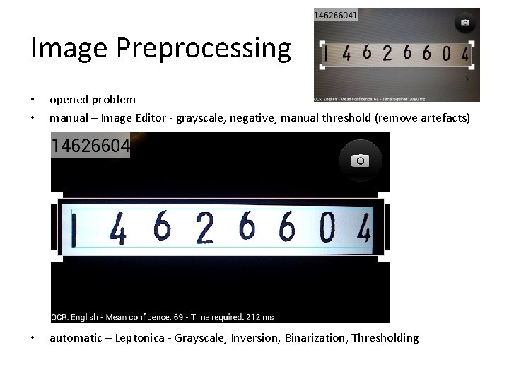 Image Preprocessing • • opened problem manual – Image Editor - grayscale, negative, manual