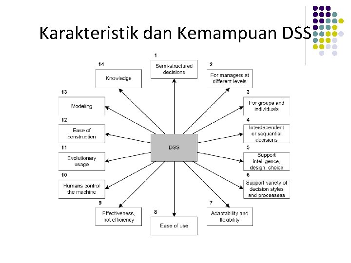 Karakteristik dan Kemampuan DSS 