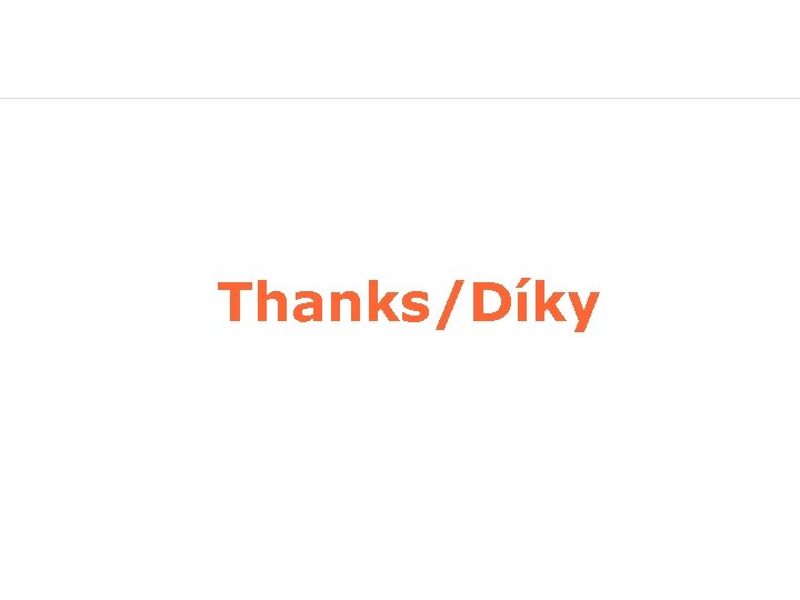 Thanks/Díky 