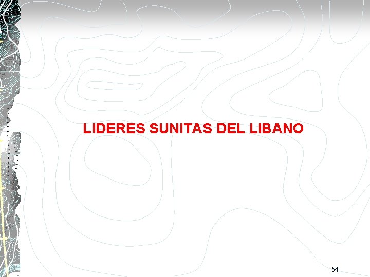 LIDERES SUNITAS DEL LIBANO 54 
