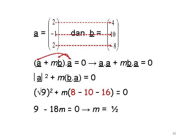 a= dan b = (a + mb). a = 0 → a. a +