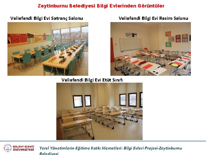 Zeytinburnu Belediyesi Bilgi Evlerinden Görüntüler Veliefendi Bilgi Evi Satranç Salonu Veliefendi Bilgi Evi Resim