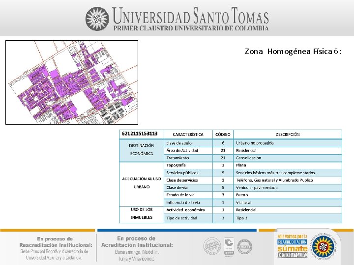 Zona Homogénea Física 6: 