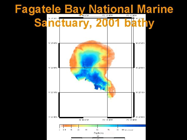 Fagatele Bay National Marine Sanctuary, 2001 bathy 