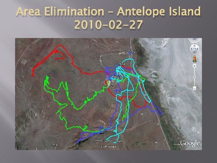 Area Elimination – Antelope Island 2010 -02 -27 