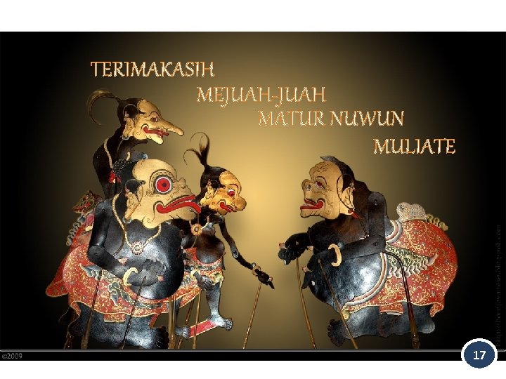 TERIMAKASIH MEJUAH-JUAH MATUR NUWUN MULIATE 17 