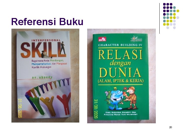 Referensi Buku 20 