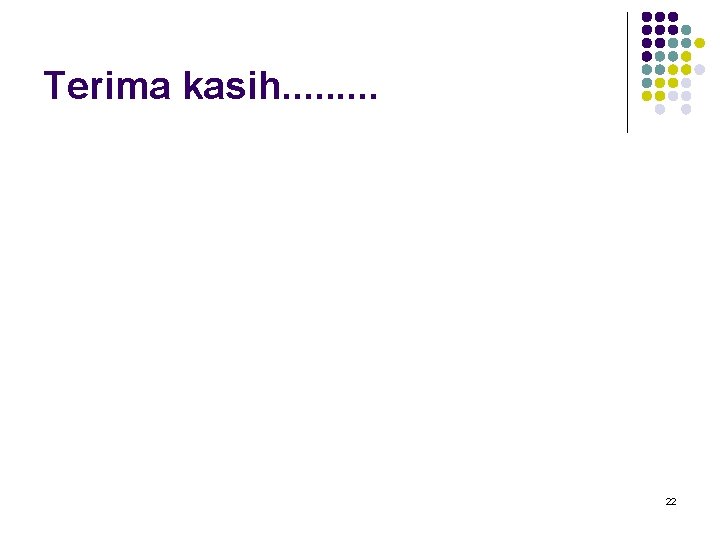 Terima kasih. . 22 