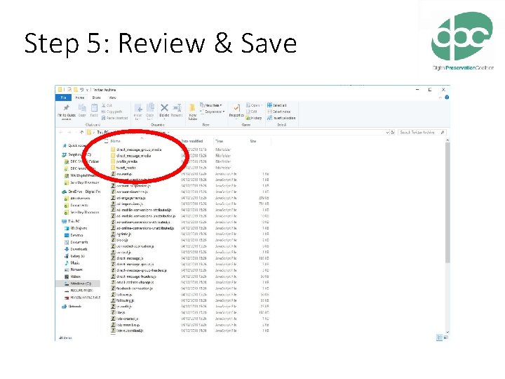 Step 5: Review & Save 
