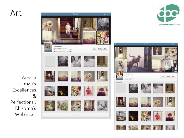 Art Amalia Ulman’s ‘Excellences & Perfections’, Rhizome’s Webenact 