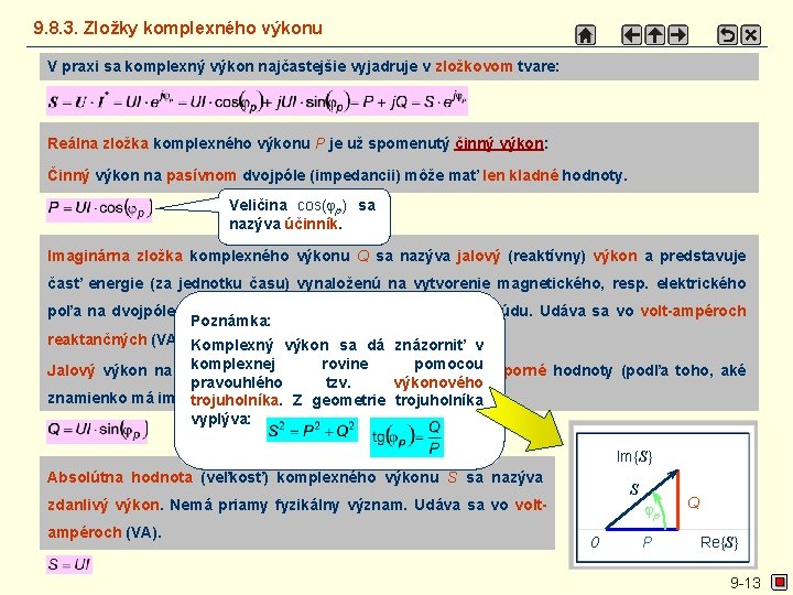 9. 8. 3. Zložky komplexného výkonu V praxi sa komplexný výkon najčastejšie vyjadruje v
