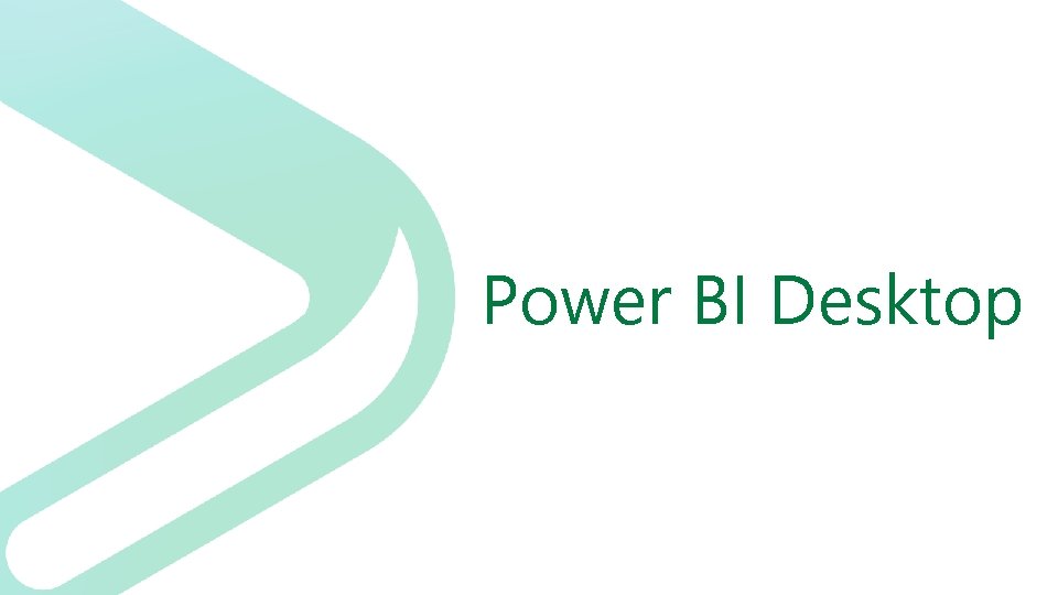 Power BI Desktop 
