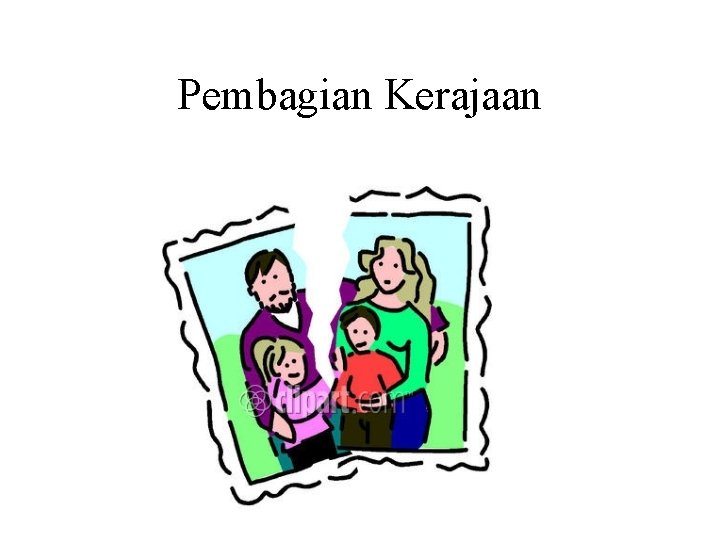 Pembagian Kerajaan 