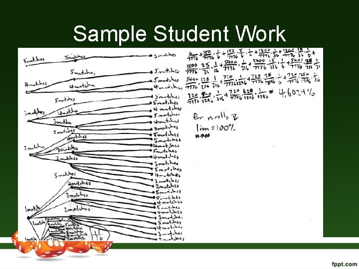 Sample Student Work 