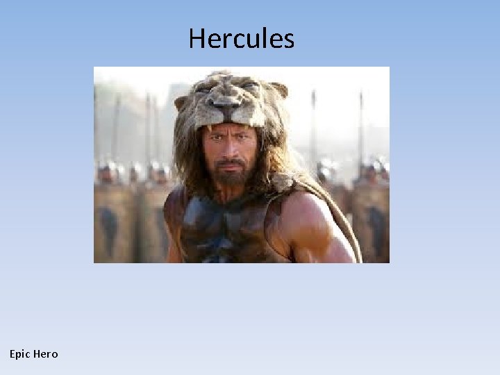Hercules Epic Hero 