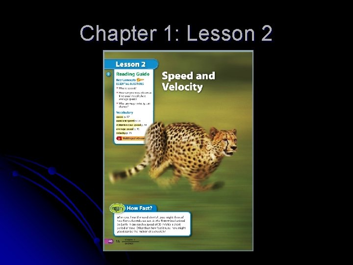 Chapter 1: Lesson 2 