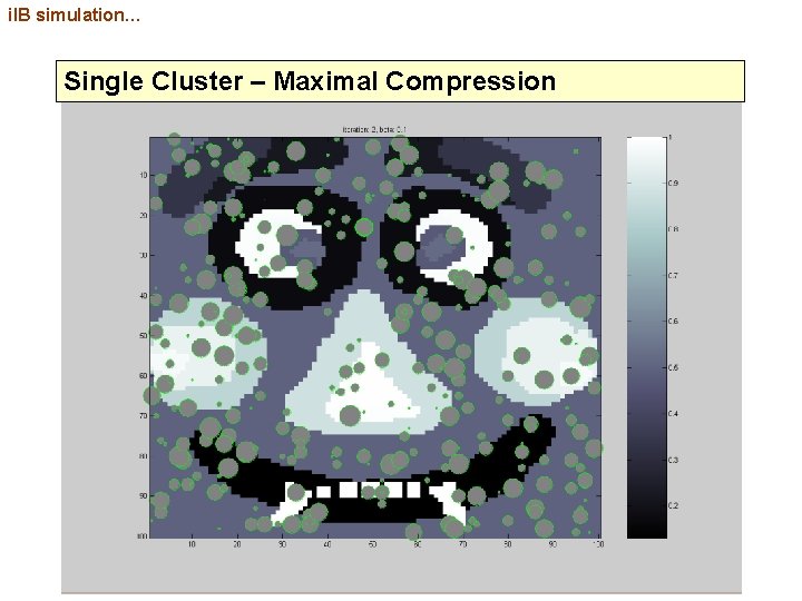 i. IB simulation… Single Cluster – Maximal Compression 