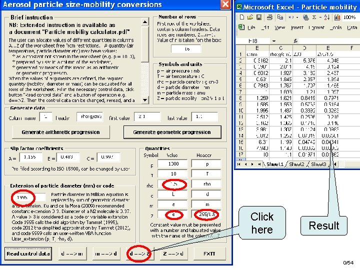Click here Result 0/54 