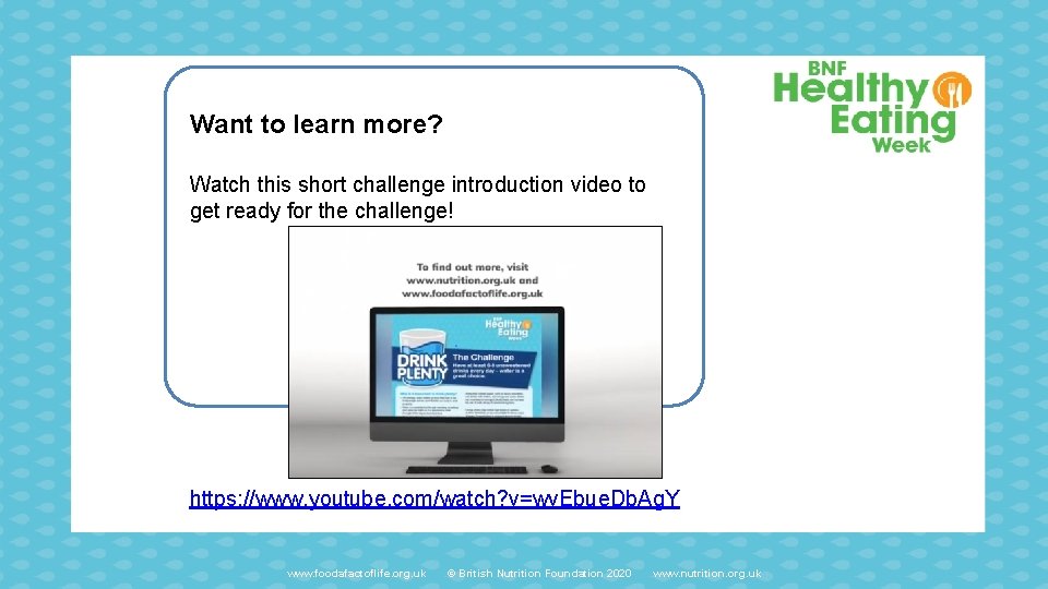 Want to learn more? Watch this short challenge introduction video to get ready for