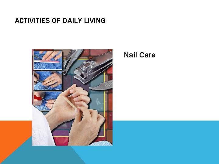 ACTIVITIES OF DAILY LIVING Nail Care 
