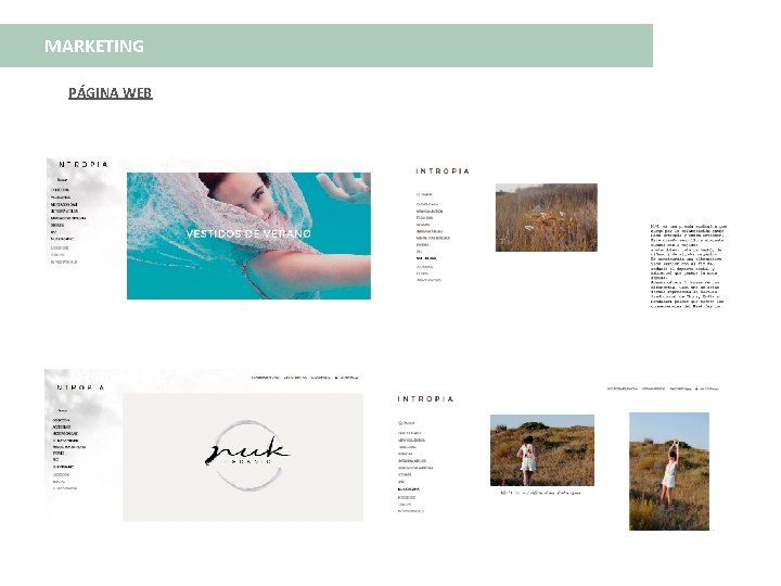 MARKETING PÁGINA WEB 