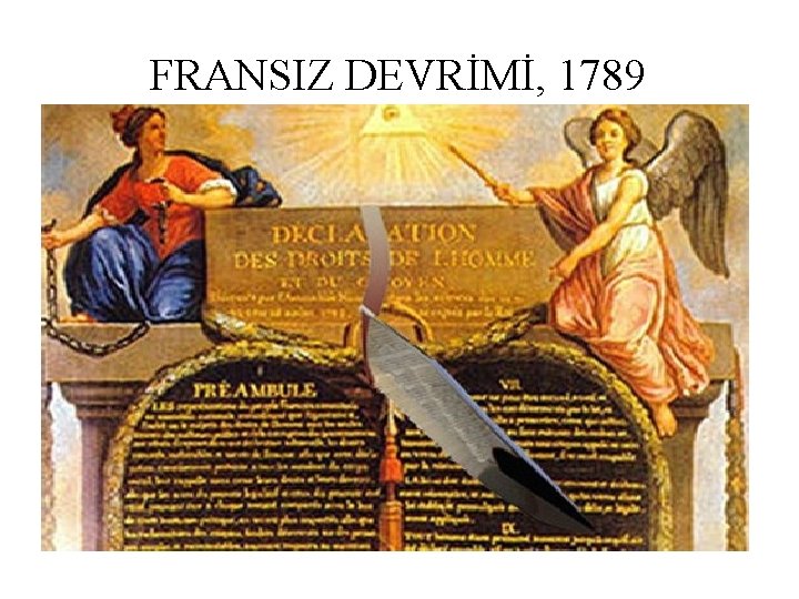 FRANSIZ DEVRİMİ, 1789 