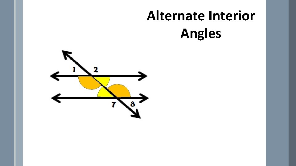 Alternate Interior Angles 