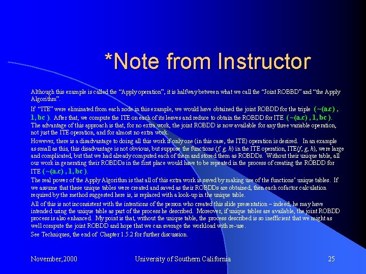 *Note from Instructor Although this example is called the “Apply operation”, it is halfway