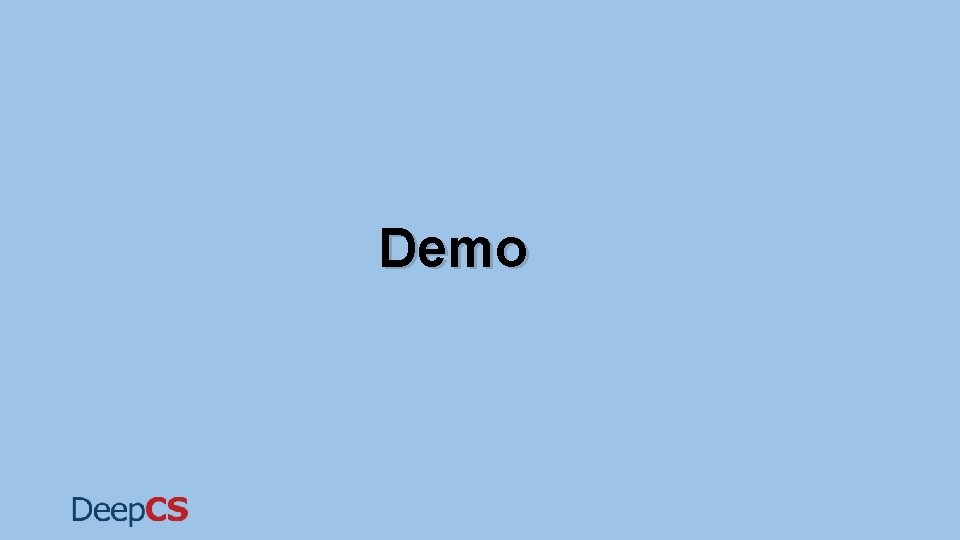 Demo Demo