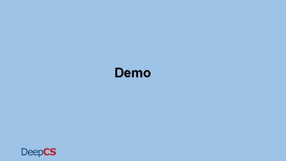 Demo Demo